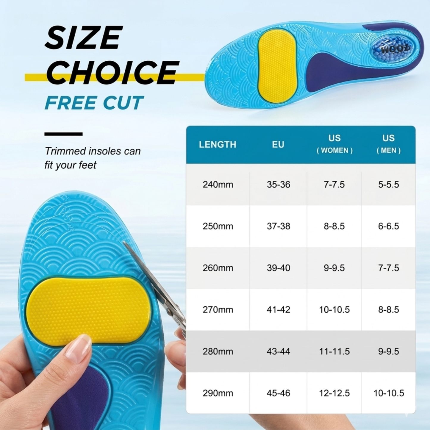 Plantillas Orthea Soporte de Arco para caminar sin dolor todo el día